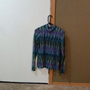 Anthropologie Striped Multicolor Blouse